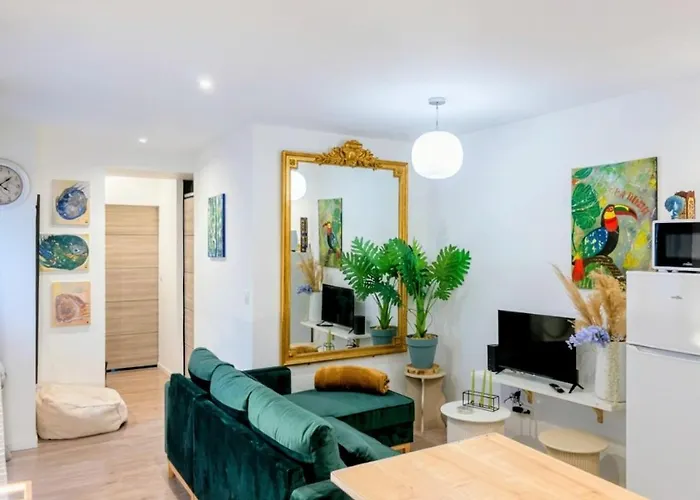 New! Cosy Plenity Art - T3 - Centre - Parking Gratuit Lourdes