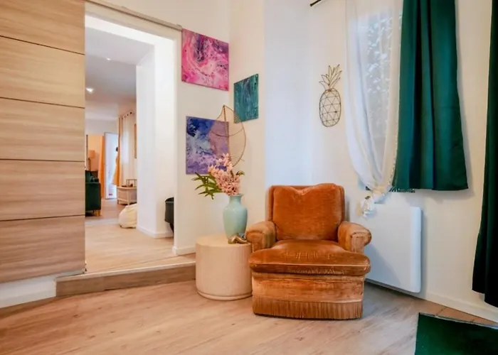 New! Cosy Plenity Art - T3 - Centre - Parking Gratuit Apartment Lourdes